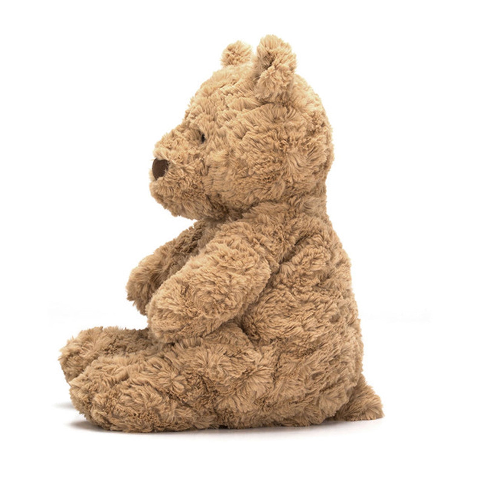 Bartholomew Bear classic vintage teddy bear plush. Soft traditional stuffed animal for children and adults. Perfect as a timeless gift, nursery decor, christening present, or nostalgic heirloom toy. High-quality materials and handmade details.