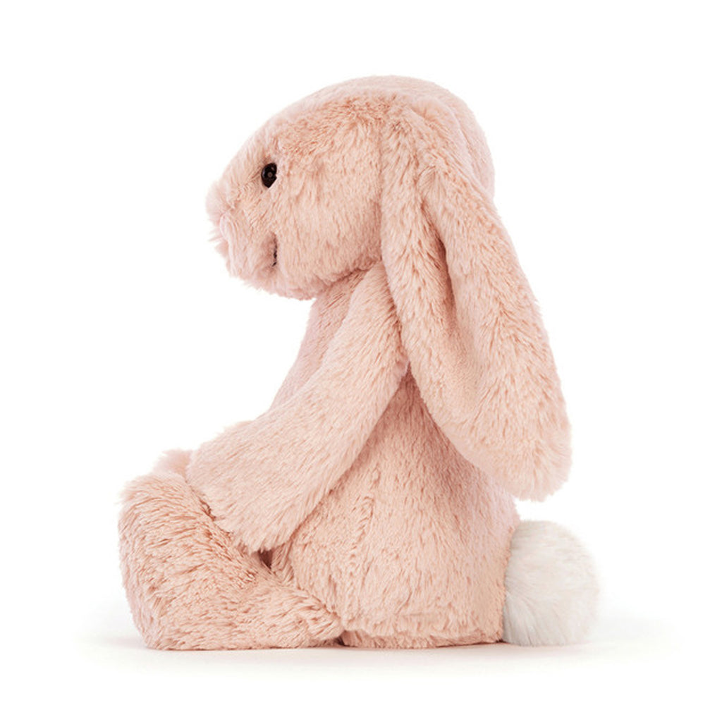 Bashful Pink Bunny soft plush toy. Pale pink rabbit with floppy ears and blush cheeks. Easter bunny gift, nursery decor, baby shower present, children's birthday gift. Ultra soft stuffed animal, pastel collectible, sentimental keepsake.