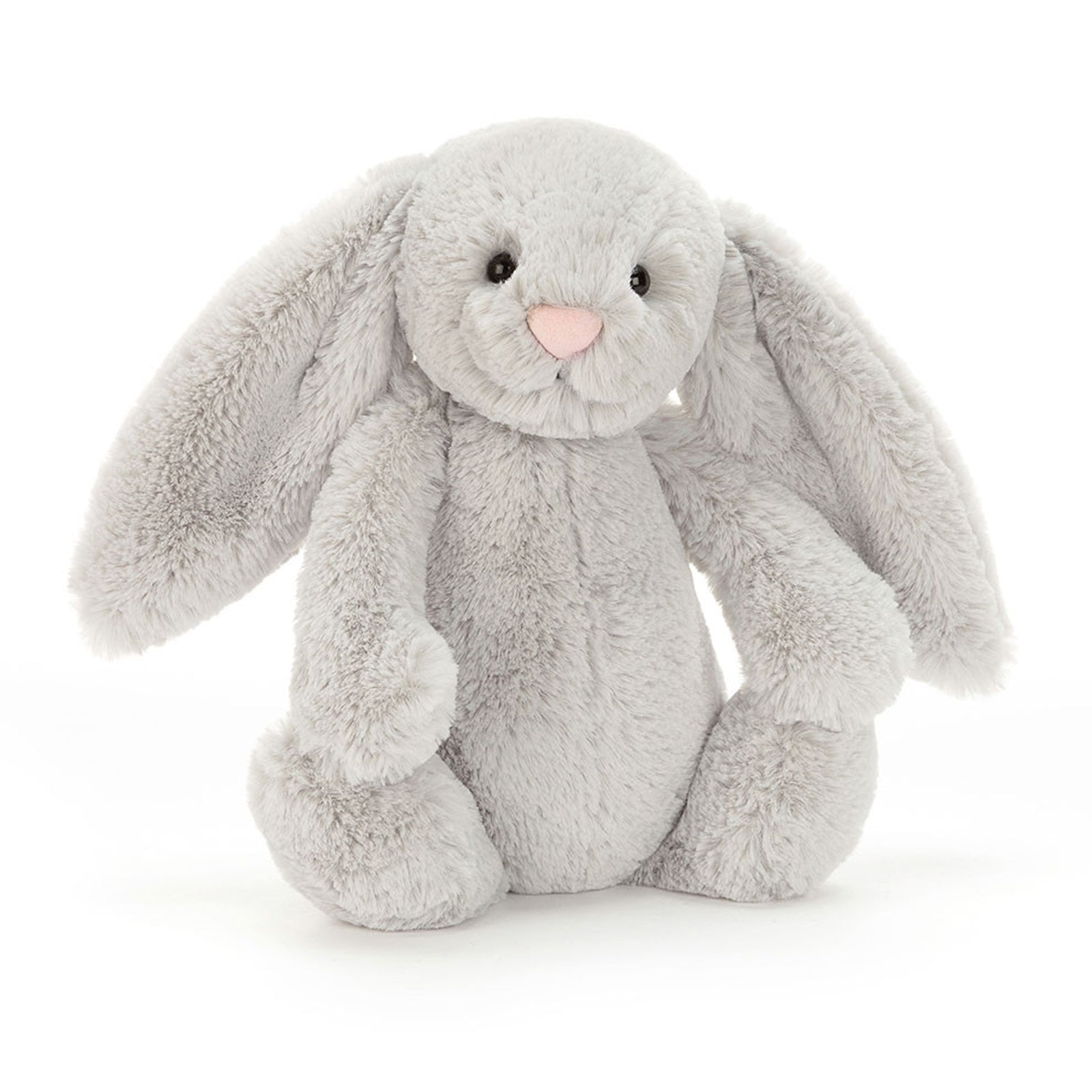 Bashful Silver Bunny premium plush toy with shimmering fur and embroidered eyes. Luxury stuffed animal for children's gifts, Easter basket stuffer, Christmas present, birthday surprise. Hypoallergenic velvety-soft material, child-safe construction, educational emotional development toy. Perfect for newborn gifts, toddler companions, nursery decor, photo props. Collectible bunny series, heirloom-quality stuffed rabbit, sensory development toy for babies and toddlers.