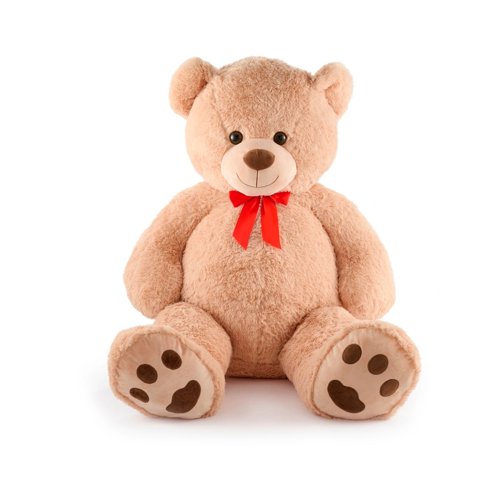 Buddy Bear soft plush toy huggable comfort friend for children emotional development. Premium hypoallergenic plush material with safety embroidered eyes nose. Perfect size for toddlers preschoolers cuddling companion. Educational toy for emotional intelligence development anxiety relief friend. Best birthday gift Christmas present for babies kids ages 0-6 years. Machine washable durable construction baby-safe materials preschool learning toy imaginative play.
